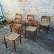 6 rope seated chairs