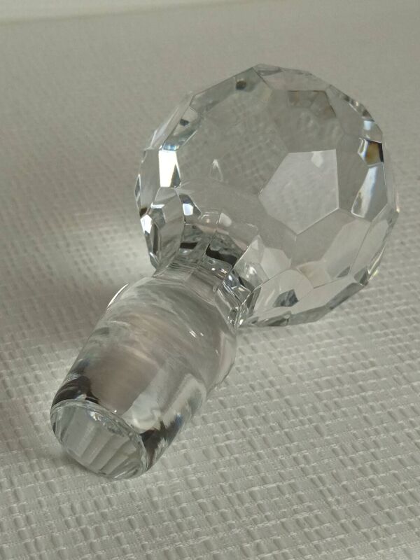 Carafe à whisky cristal Lancel Paris vintage