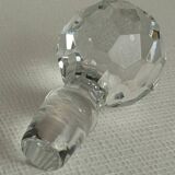Lancel Paris vintage crystal whiskey decanter