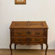 Carved oak secretary