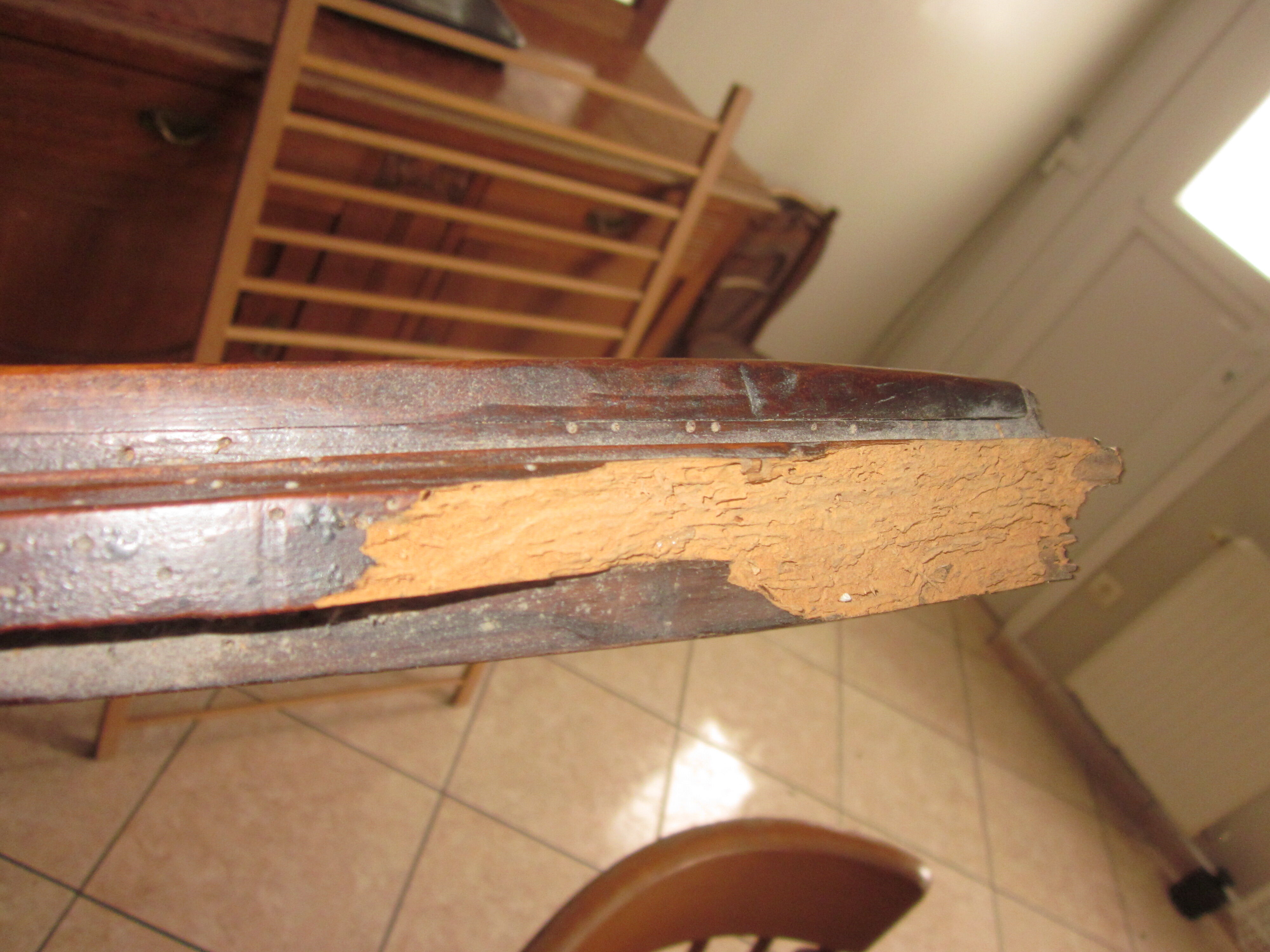 18th century old door pair