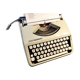 Blue green baby hermes typewriter