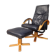 Danish design swivel and reclining relaxed chair by Jorgen Kastholm for Unico