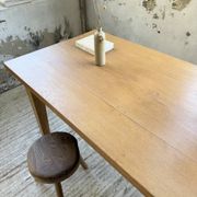 Table de ferme extensible en chêne massif
