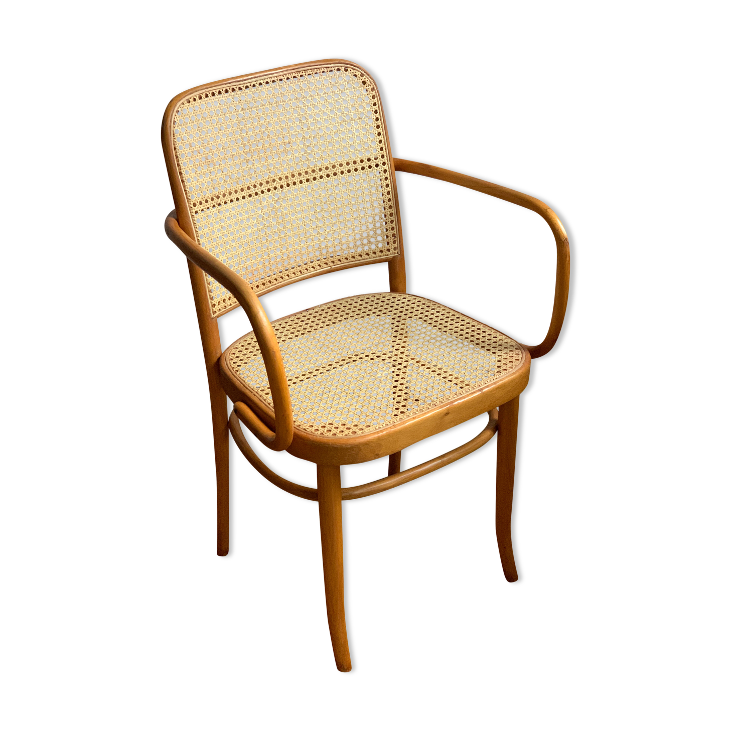 Cannage armchair