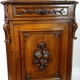 Renaissance hunting lodge cabinet in solid oak