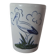 Gobelet vintage Fortuné Schmitter - Beschdorf - décor cigogne blanche