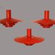 Karlebo XXL pendant lamps by Skaarup and Jespersen for Fog and Morup - 3 pc