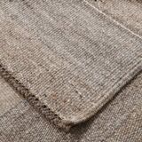 8x10 Brown Vintage Kilim Rug, 263x321Cm