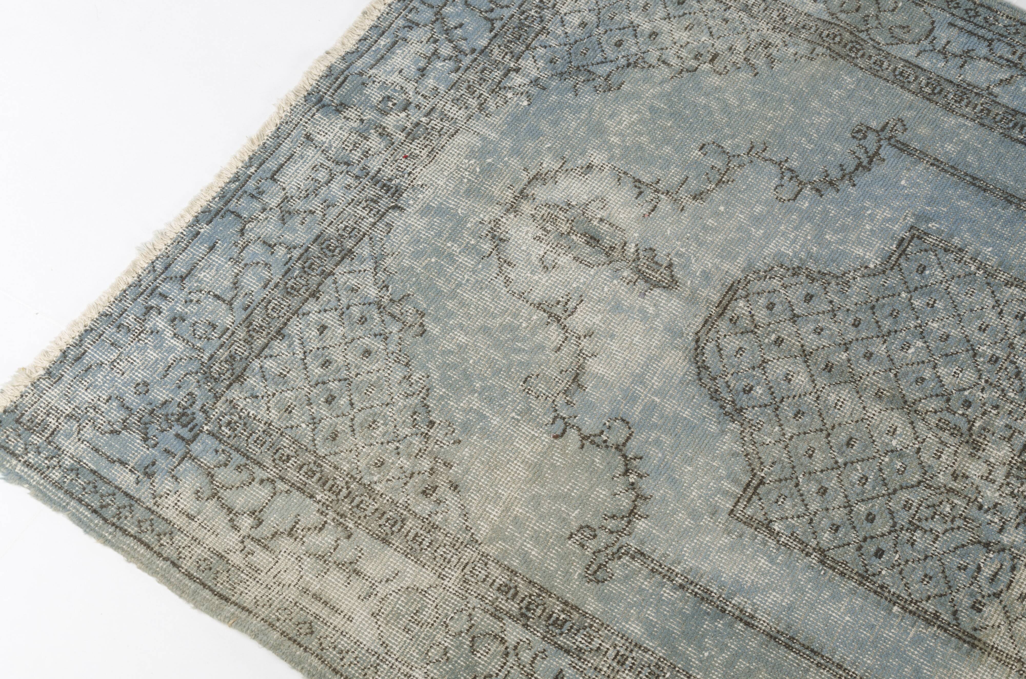 Turkish Vintage Floral Rug sku v-360