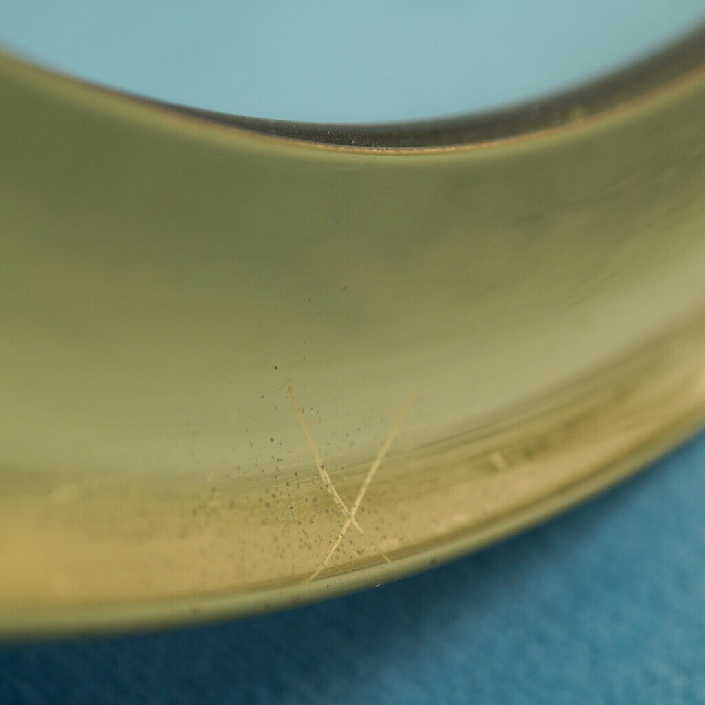 Mirror wall round metal sergio mazza design 60s vintage modern