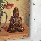 Painting on canvas bouquet