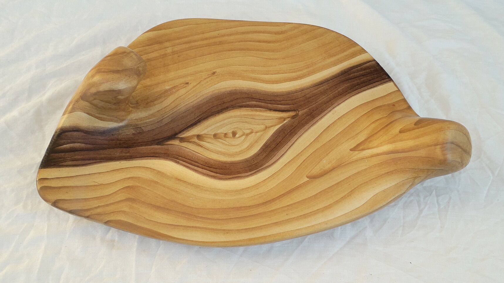 Vallauris ceramic faux wood top