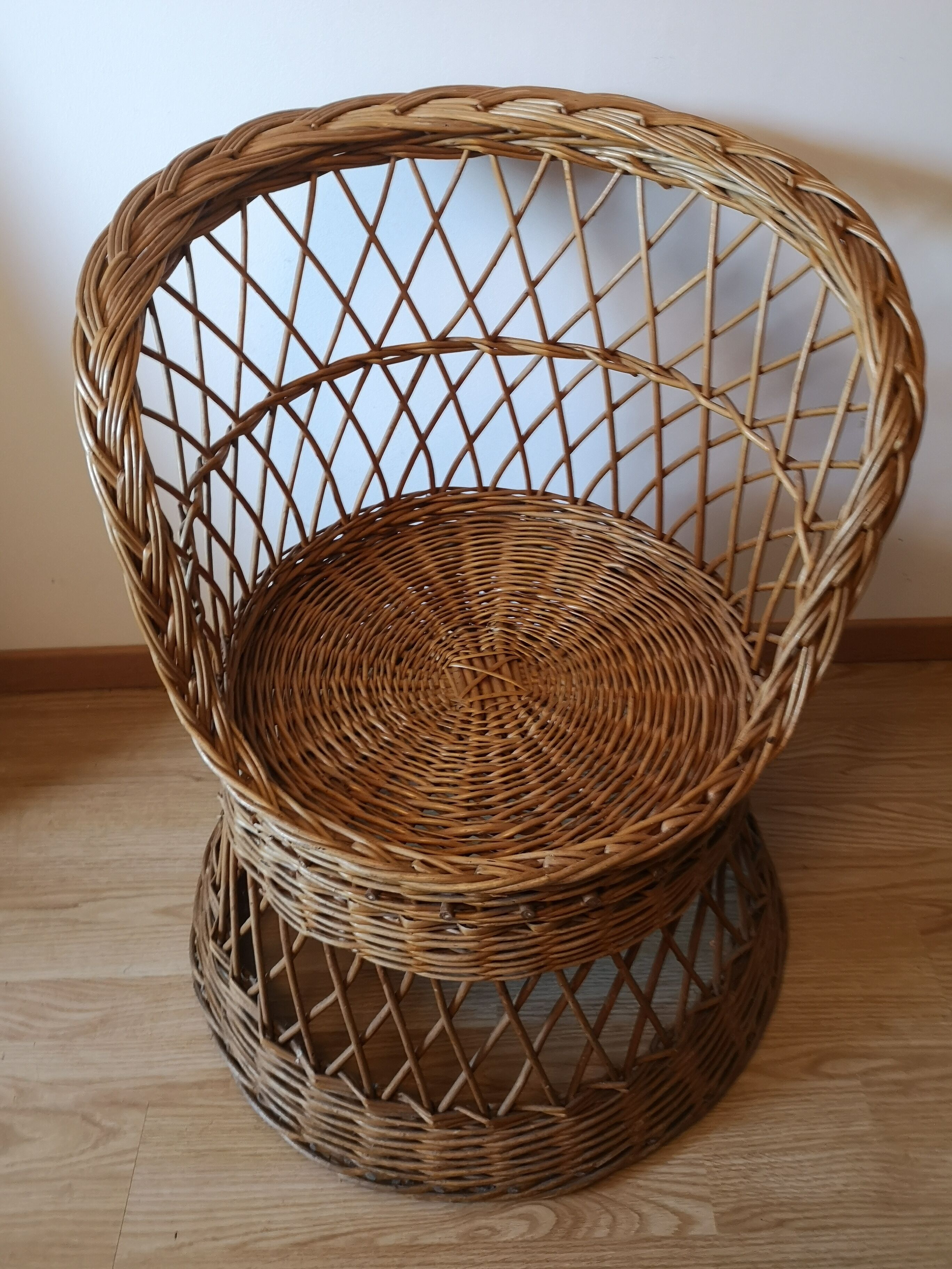 Vintage wicker chair