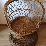 Vintage wicker chair