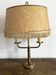 Brass hot water bottle lamp