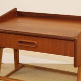 Scandinavian teak bedside table, 1960