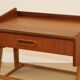 Table de chevet scandinave en teck, 1960