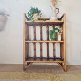Antique bamboo shelf - bookcase