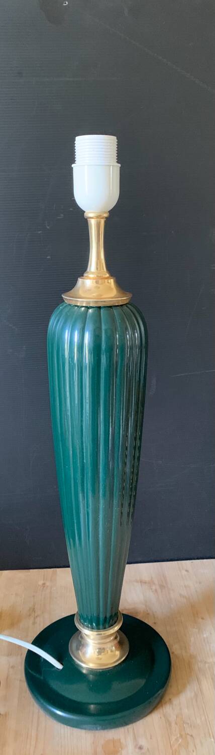 Large Deschuytener ceramic lamp