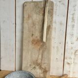 Wooden board with pliers