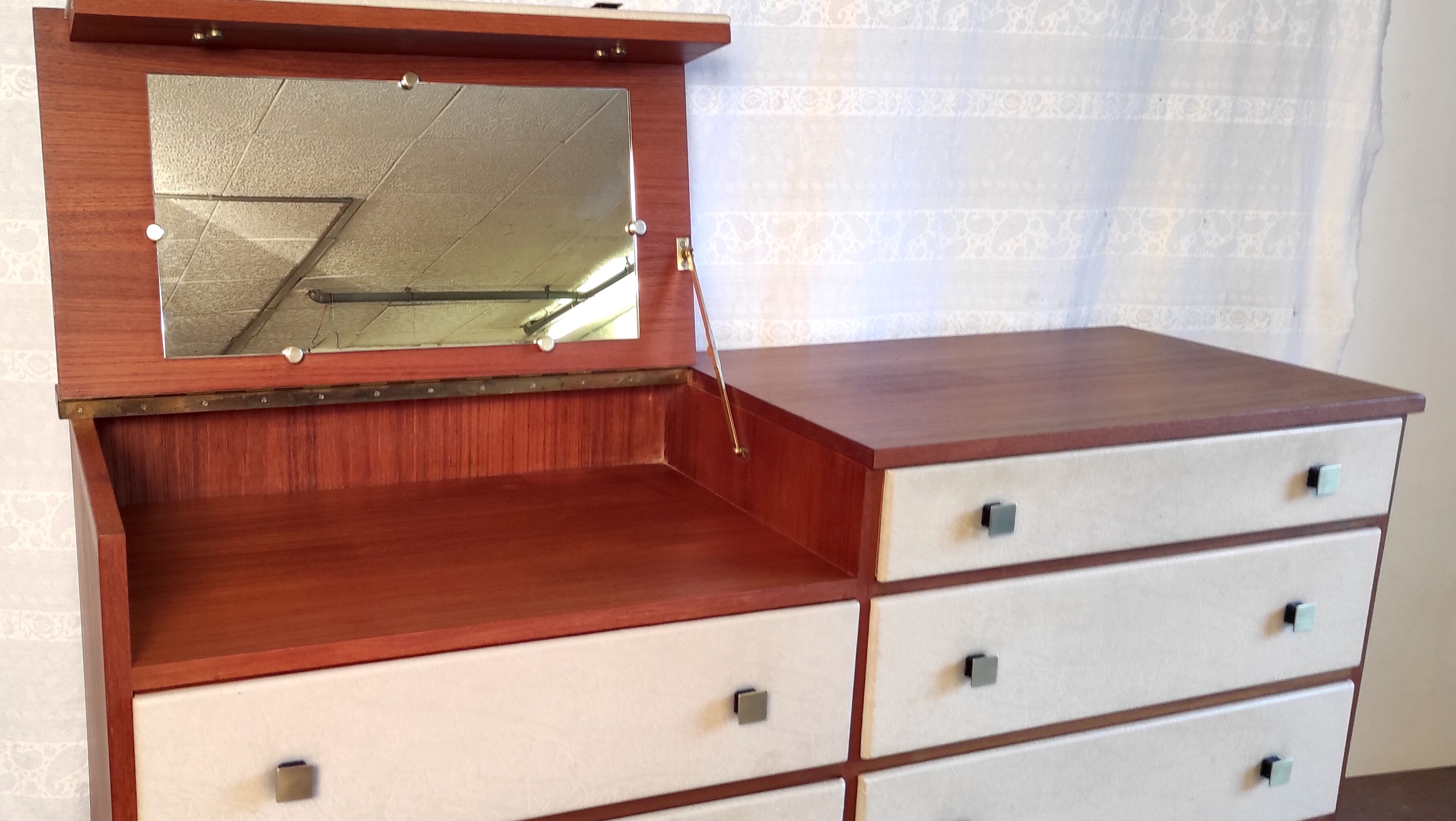 Modernist dressing table, 60s