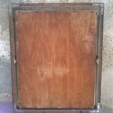 Vintage triptych mirror 82x57cm