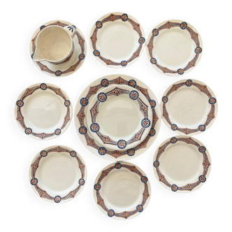 Antique tableware set