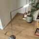 Zanata chrome floor lamp