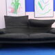 Maralunga sofa 2 seats Cassina edition 80s/90s