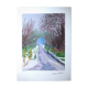 Lithographie signée numérotée David Hockney