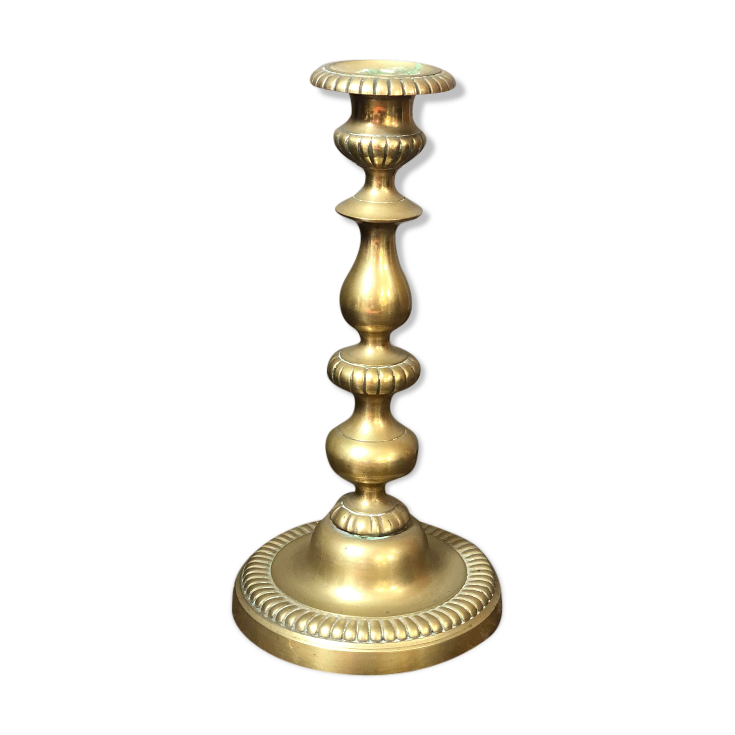Brass candle holder