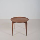 Teak side table by Engholm and Willumsen for Fritz Hansen, 1960s