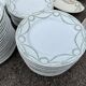 Large service 67 pieces creil and earthenware plates old dishes
