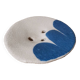 Handmade soap dish blue ceramic pattern