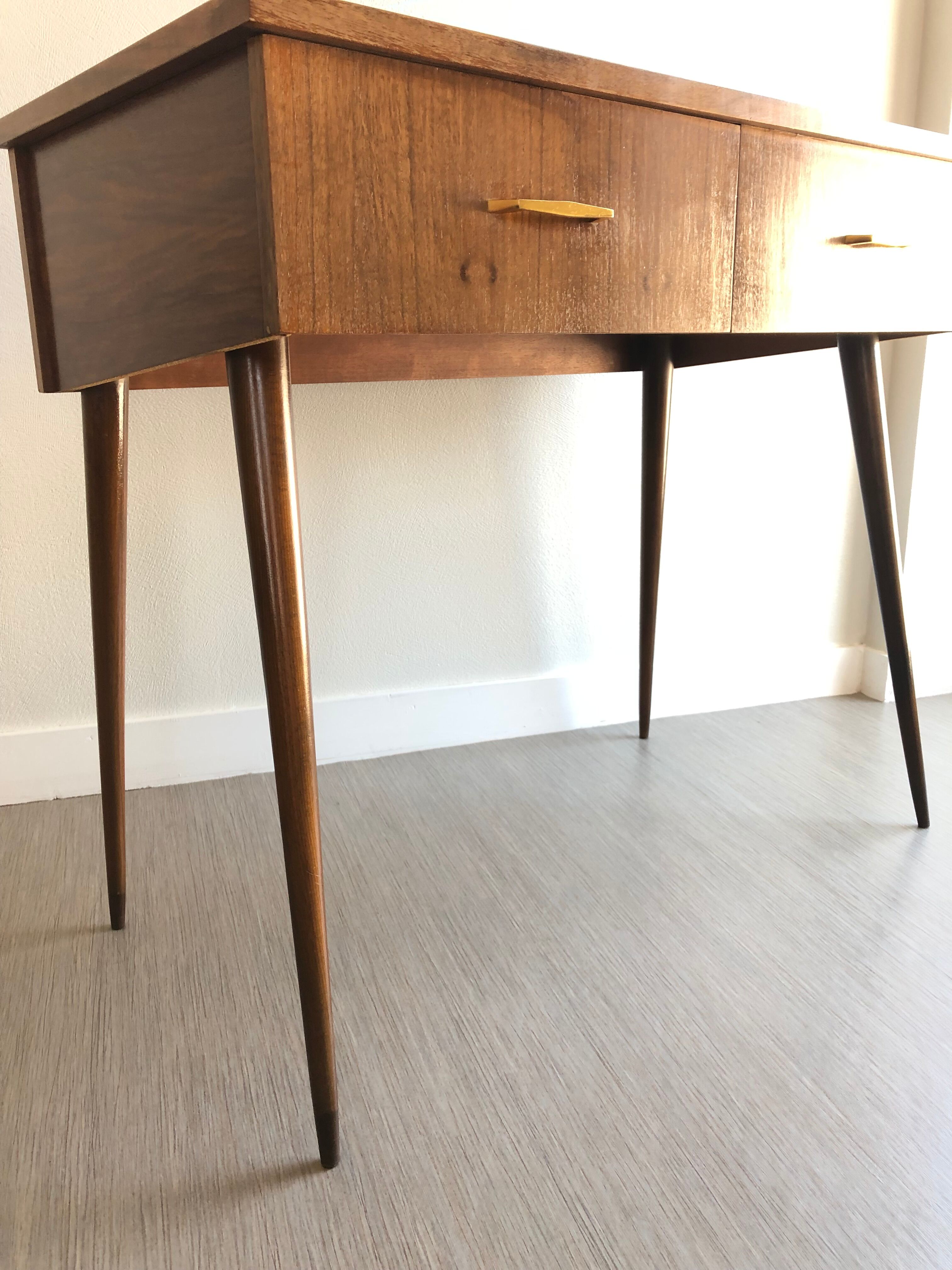 Desk former Cabinet sewing machine