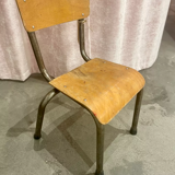 Vintage school chair for children