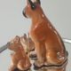 Vintage Ceramic Boxer Family (1950s/60s)