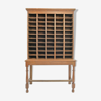 Craftsman's furniture with 55 bins