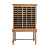Craftsman's furniture with 55 bins