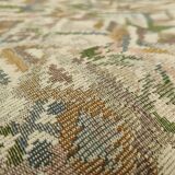 3-Seater vintage sofa modular Aztec motif