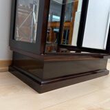 Art Deco Display Cabinet in Glass & Macassar Veneer, France, 1930