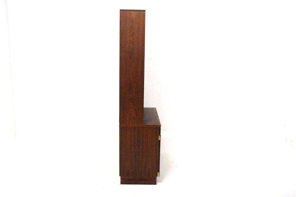 Scandinavian rosewood library "Bonett", Bertil Fridhagen, Sweden