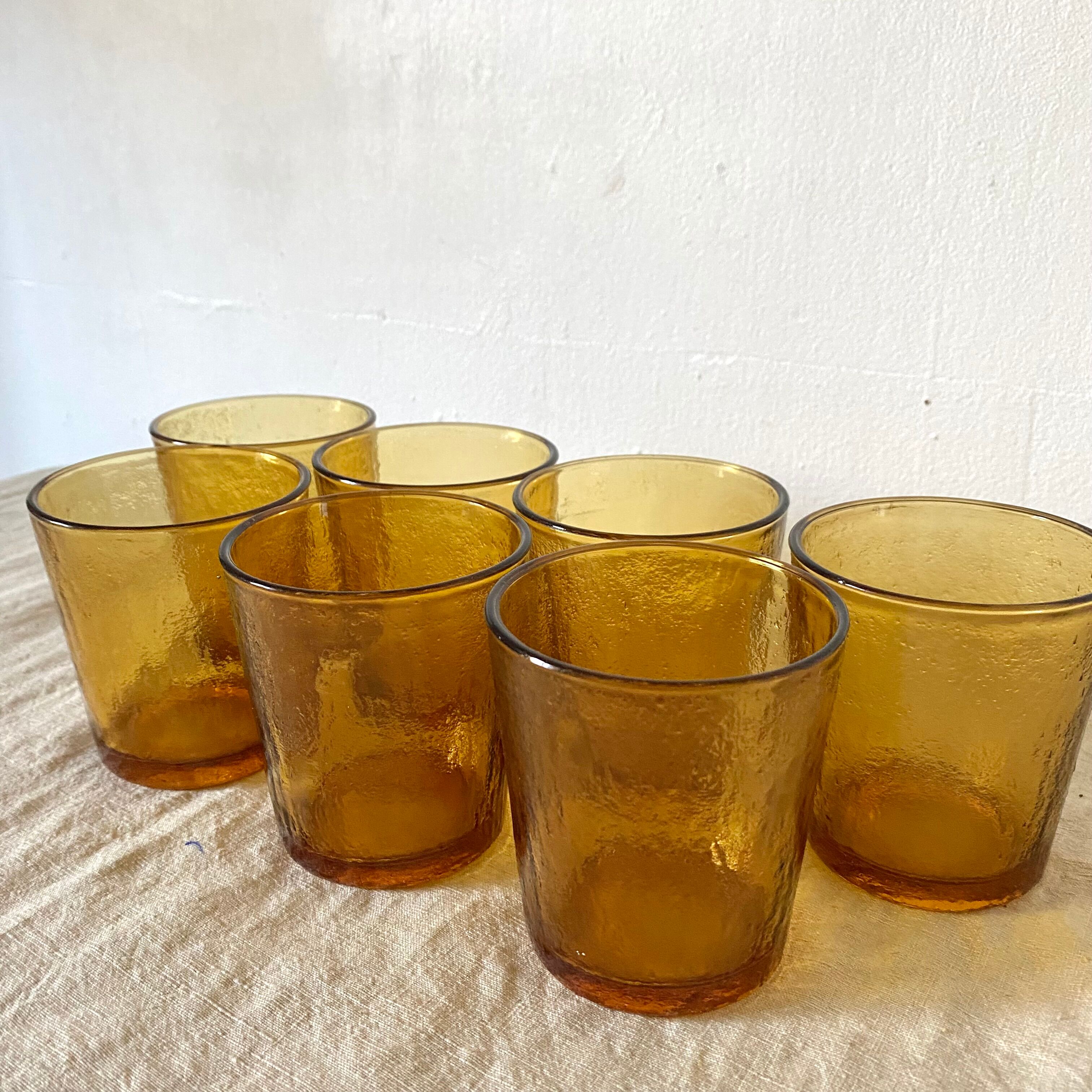 Amber glasses 70s