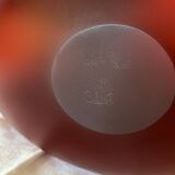 Sublime cup signed salviati murano, vintage model "pizzicati" 36 cm