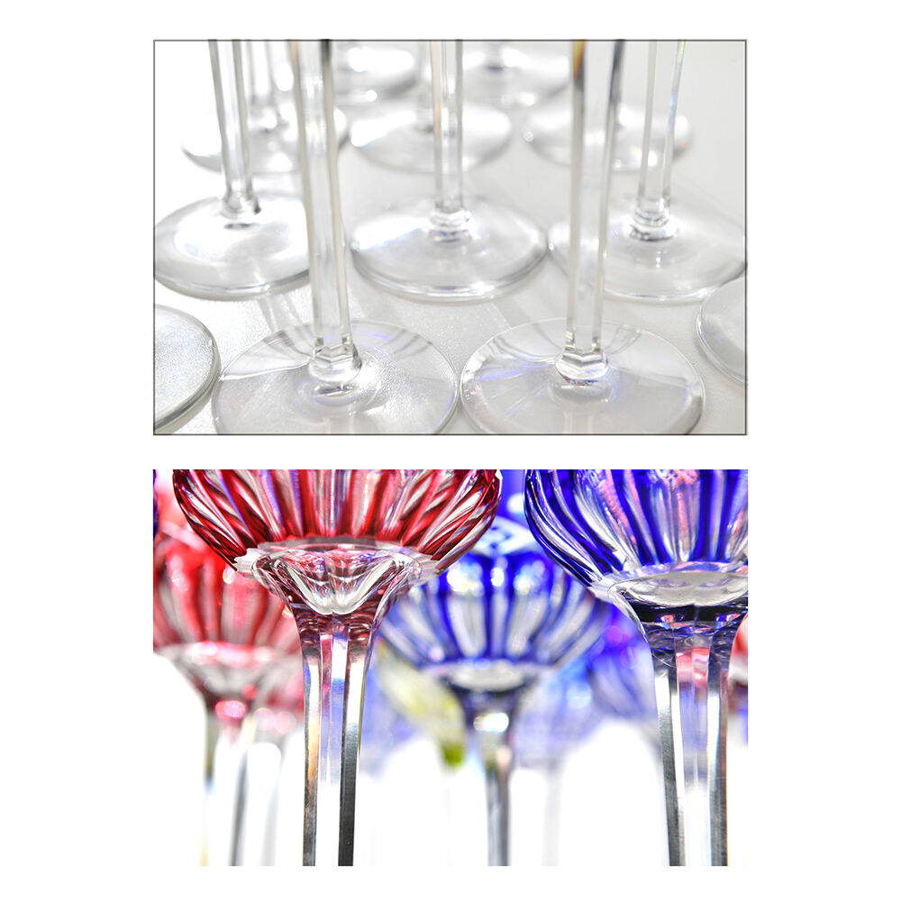 12 St Louis crystal glasses