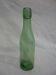 Set of 6 vintage glass soda bottles