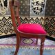 Suite de 6 chaises anglaises en acajou 19eme restaurées