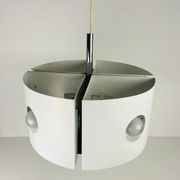 White suspension by Klaus Hempel for Kaiser Leuchten, 1970
