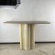 Vintage travertine console